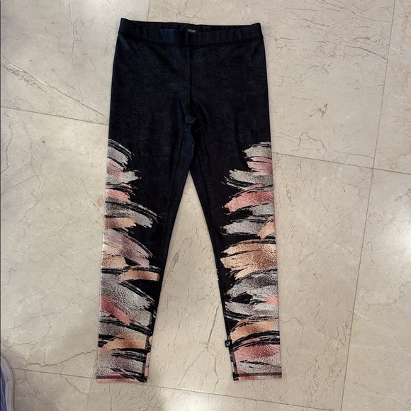 Terez Charcoal Gray Leggings - Picture 1 of 7